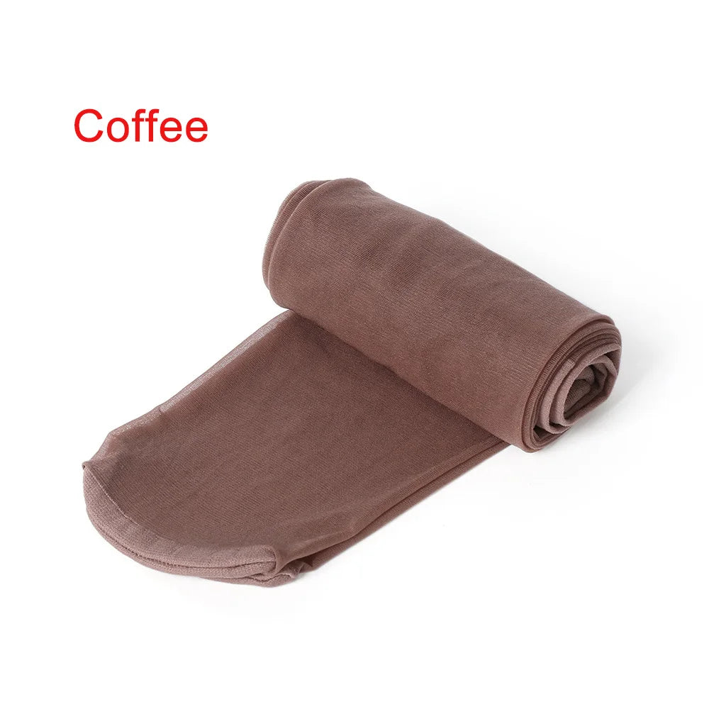 1PC New Hot Fashion Women'S Sexy Thin Tights Lady Transparent Black Stocking Panties Pantyhose Breathable Long Thin Stockings
