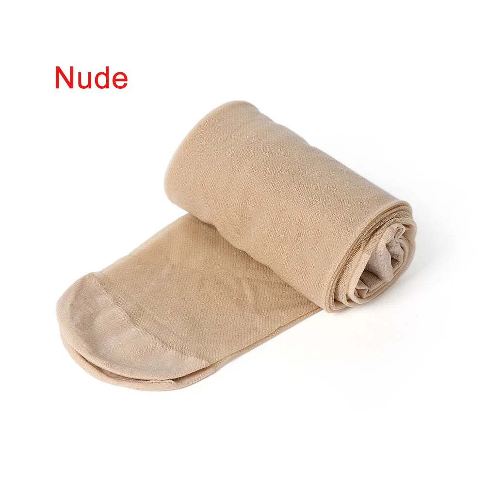 1PC New Hot Fashion Women'S Sexy Thin Tights Lady Transparent Black Stocking Panties Pantyhose Breathable Long Thin Stockings