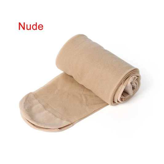 1PC New Hot Fashion Women'S Sexy Thin Tights Lady Transparent Black Stocking Panties Pantyhose Breathable Long Thin Stockings