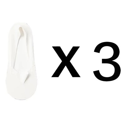 3 Pairs Women Socks High Quality Matching Casual Socks Summer Thin Cotton Bottom Non-Slip Invisible Low Short Socks Breathable